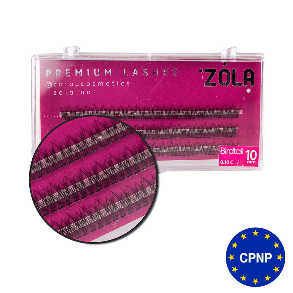 ZOLA Вії-пучки Birdtail 10 mm купити в офіційному інтернет