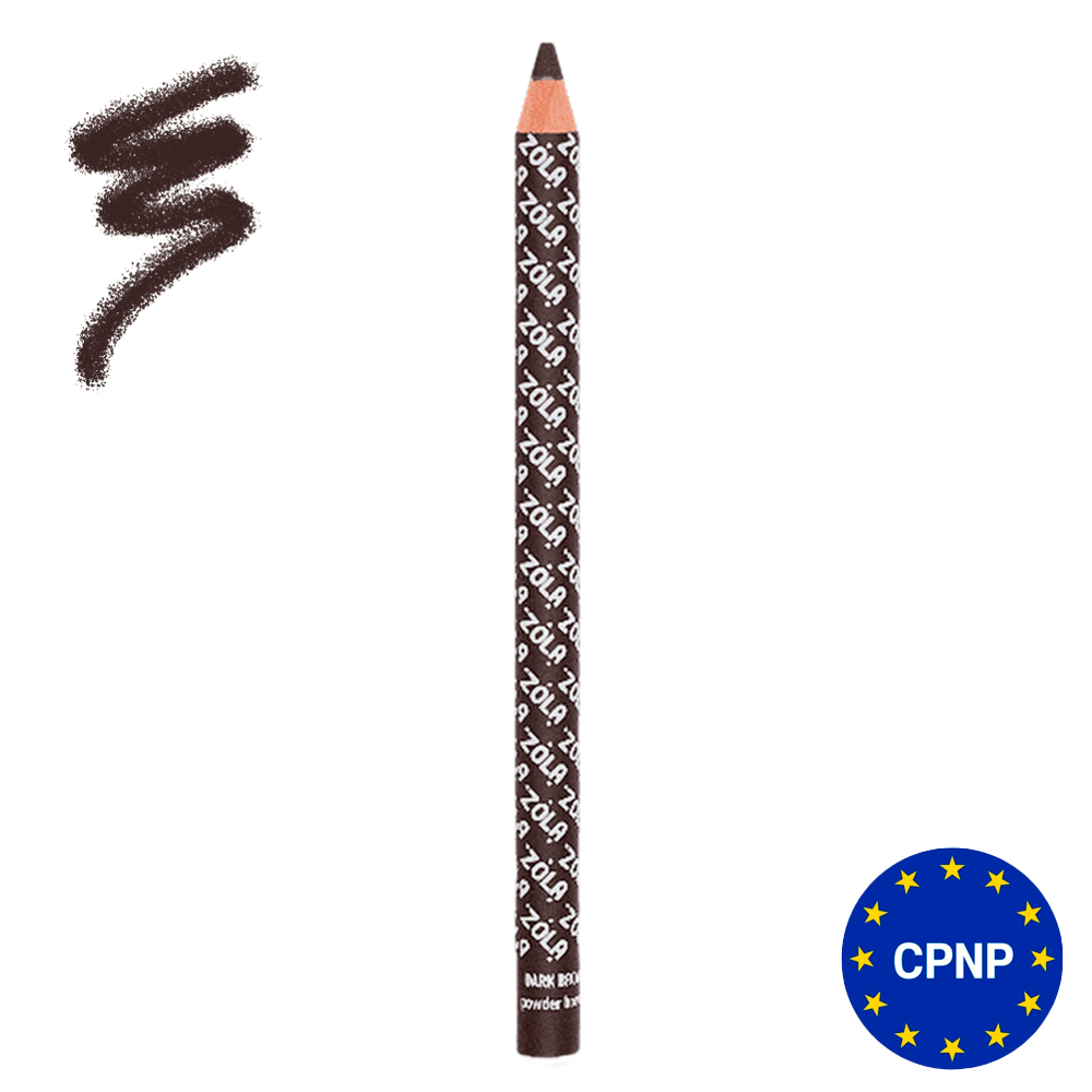 SOLDA FLUOR HP 05 パウダー 30g ZOLA Олівець для брів пудровий Powder Brow Pencil Dark Brown