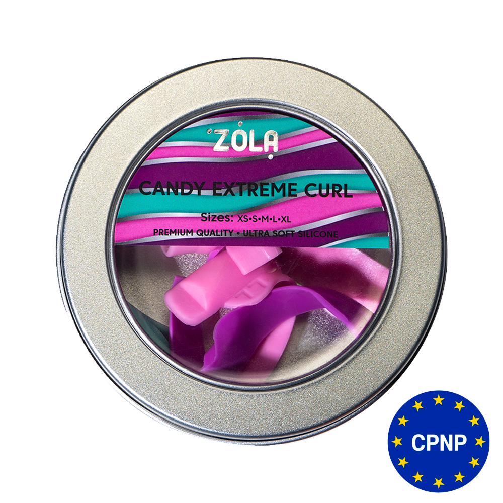 ZOLA Валики для ламинирования Candy Extreme Curl (XS, S, M, L, XL