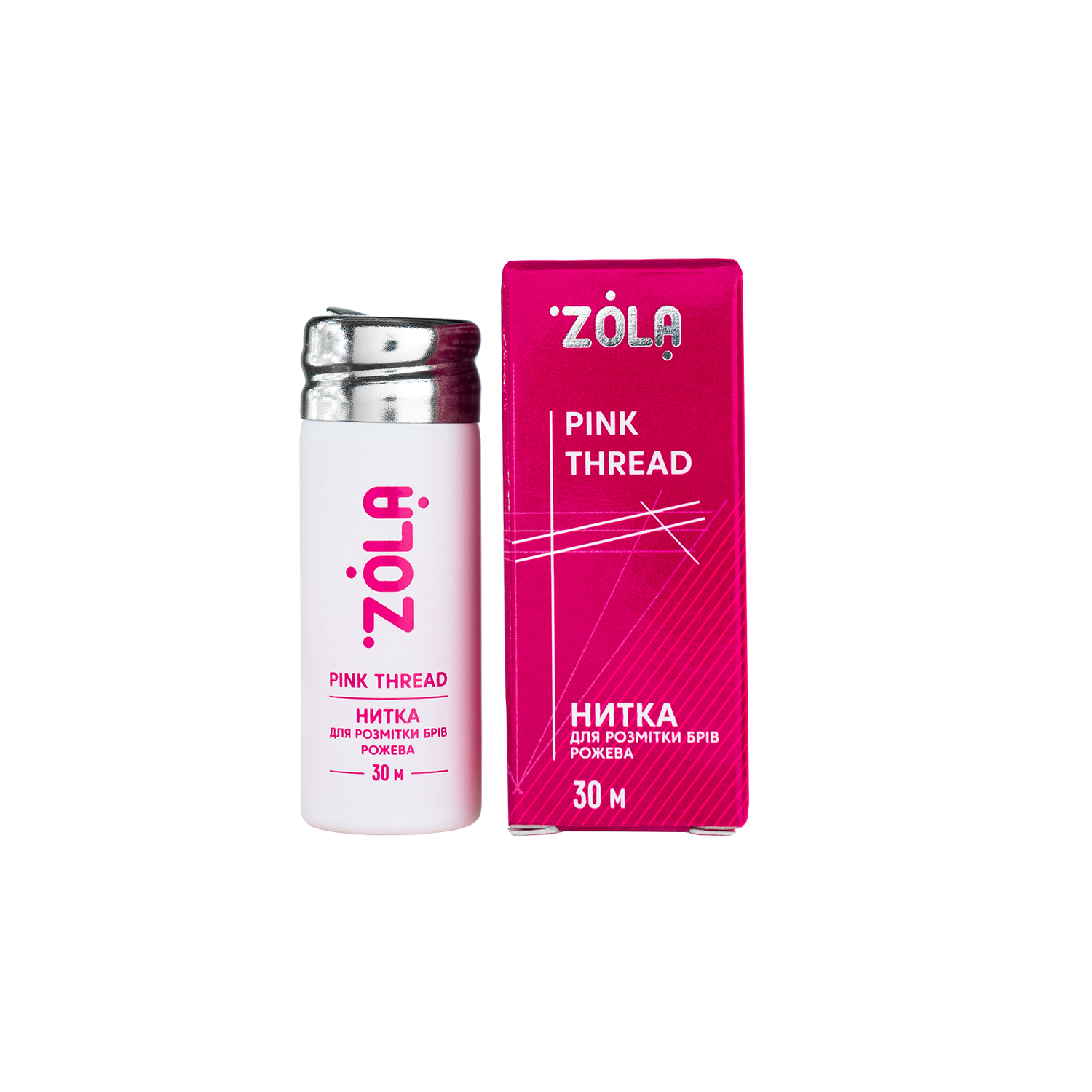 ZOLA Нить для разметки 30 м (Розовая) купить в официальном