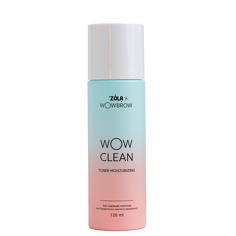 ZOLA x WowBrow Профессиональный очищающий тонер для глаз WOW CLEAN