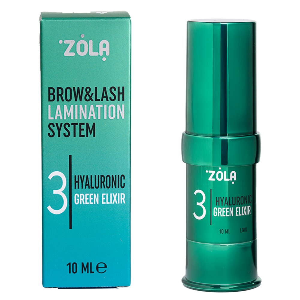 ZOLA Color Lab Состав для ламинирования 03 Hyaluronic Green Elixir
