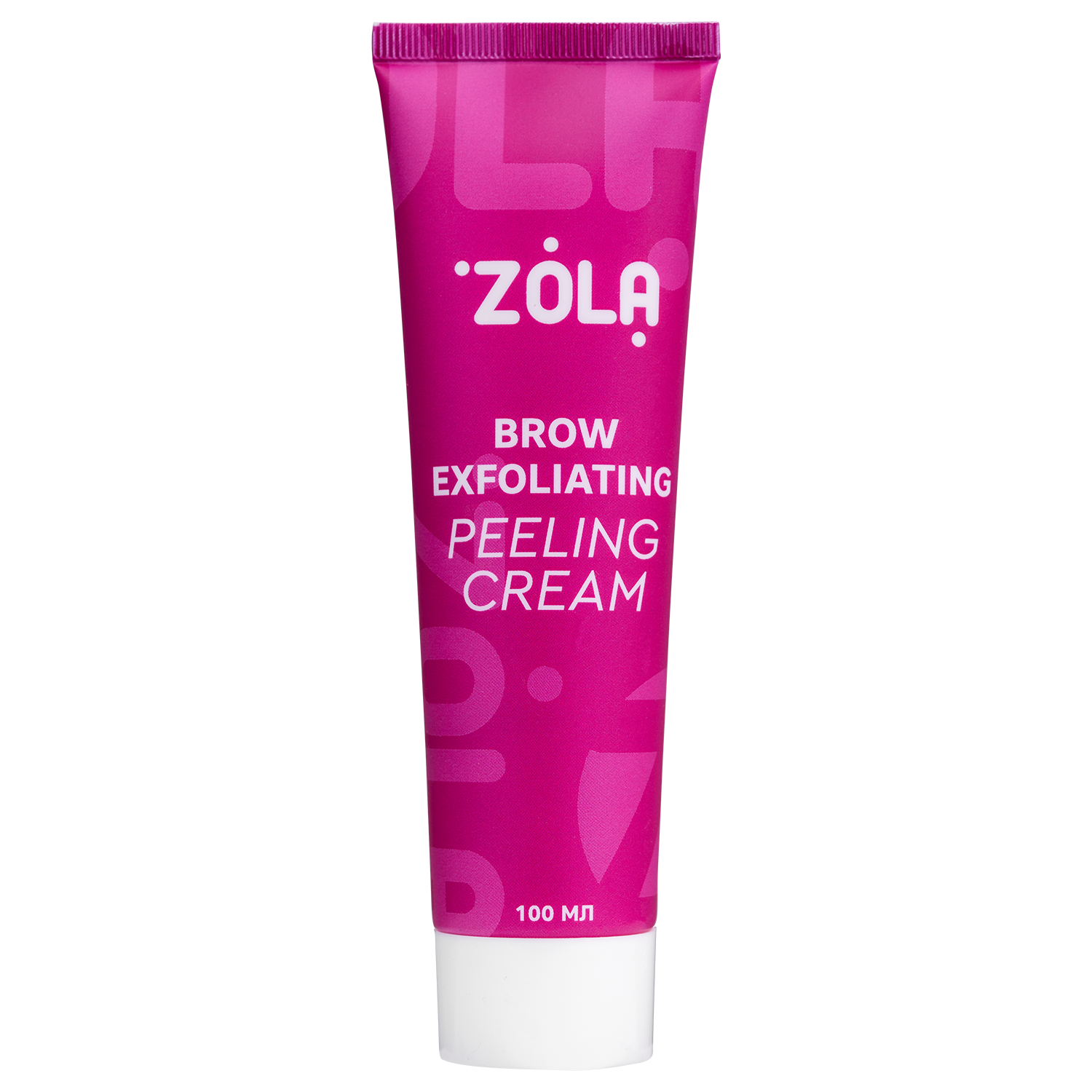 ZOLA Крем-скатка для брів Brow exfoliating peeling cream 100 мл