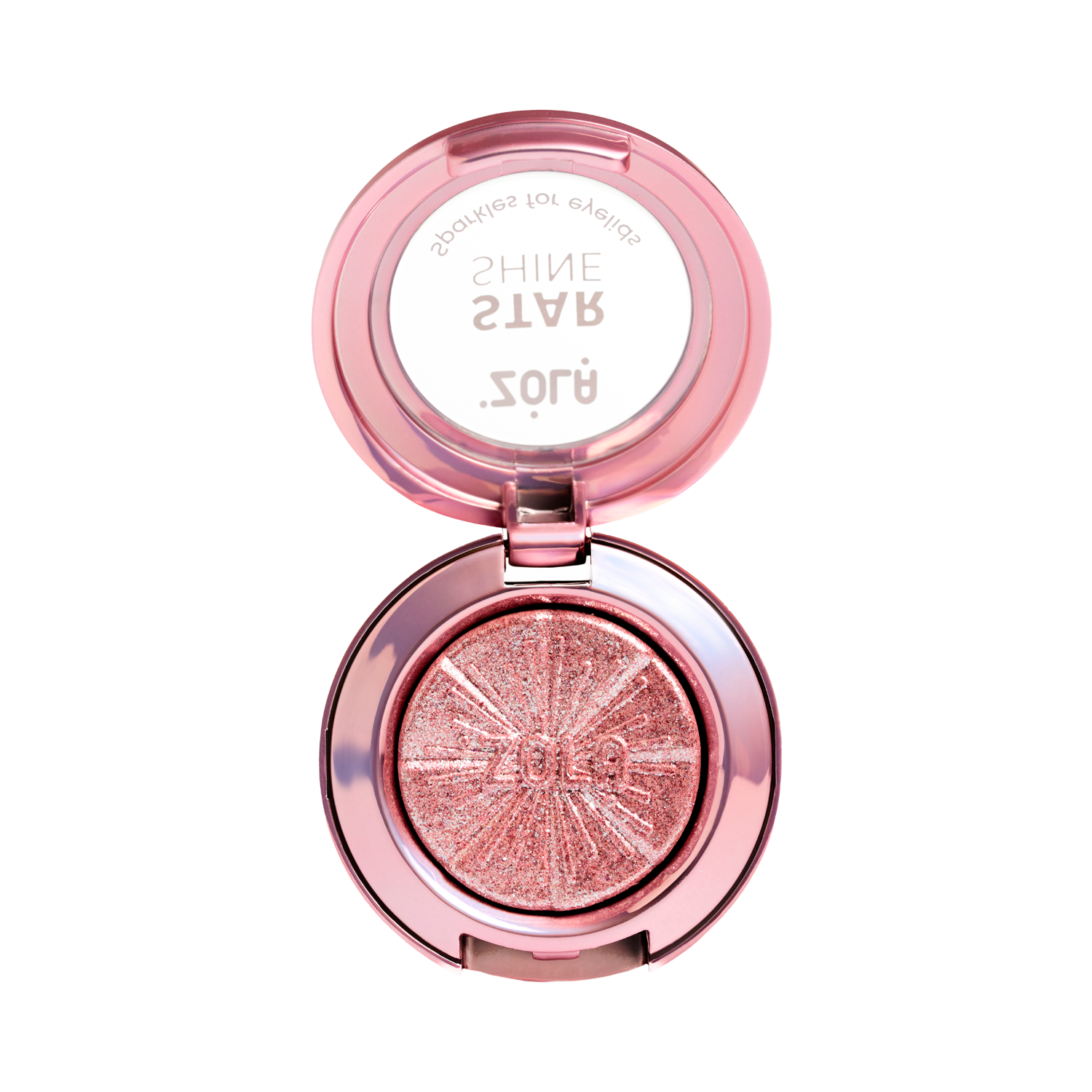 ZOLA Блискітки для повік STAR SHINE SPARKLE Silver Pink купити в