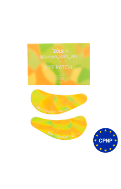 ZOLA x Yuliya Lash Vin Многофункциональные силиконовые патчи Зелено-оранжевые
