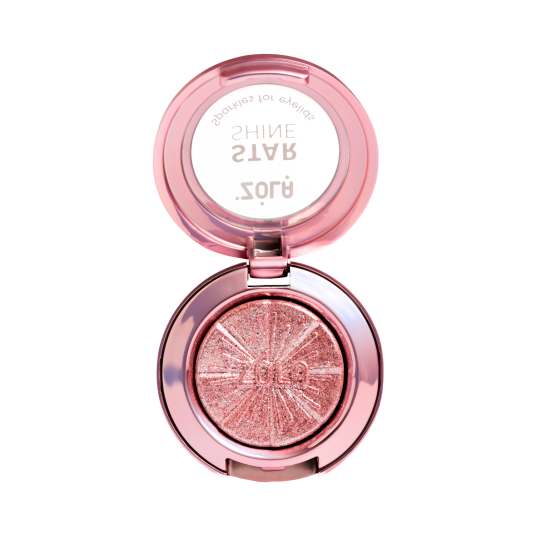 ZOLA Блискітки для повік STAR SHINE SPARKLE Silver Pink - 1 ZOLA Блискітки для повік STAR SHINE SPARKLE Silver Pink - 1