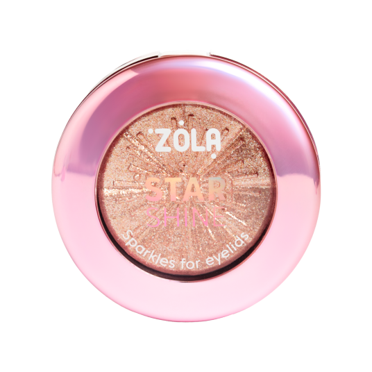 ZOLA Блискітки для повік STAR SHINE SPARKLE Rose Gold - 2 ZOLA Блискітки для повік STAR SHINE SPARKLE Rose Gold - 2