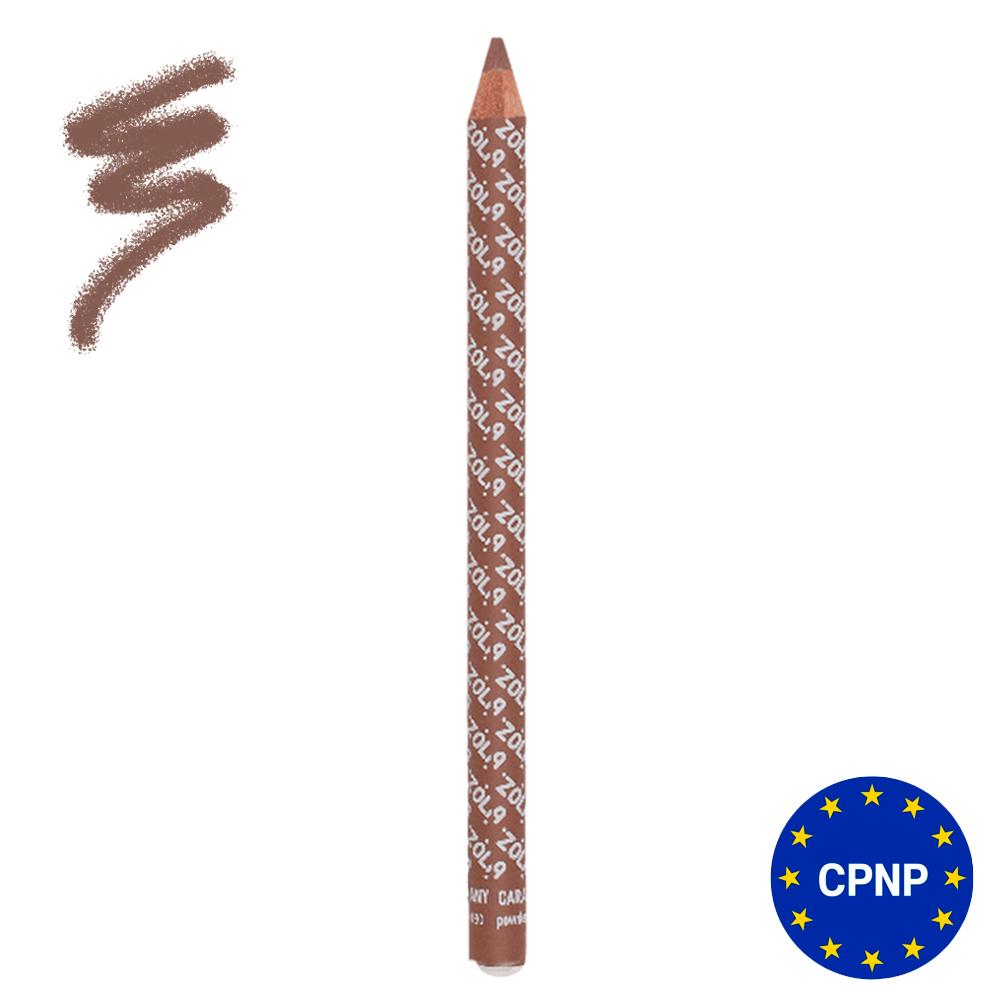 ZOLA Карандаш для бровей пудровый Powder Brow Pencil Caramel