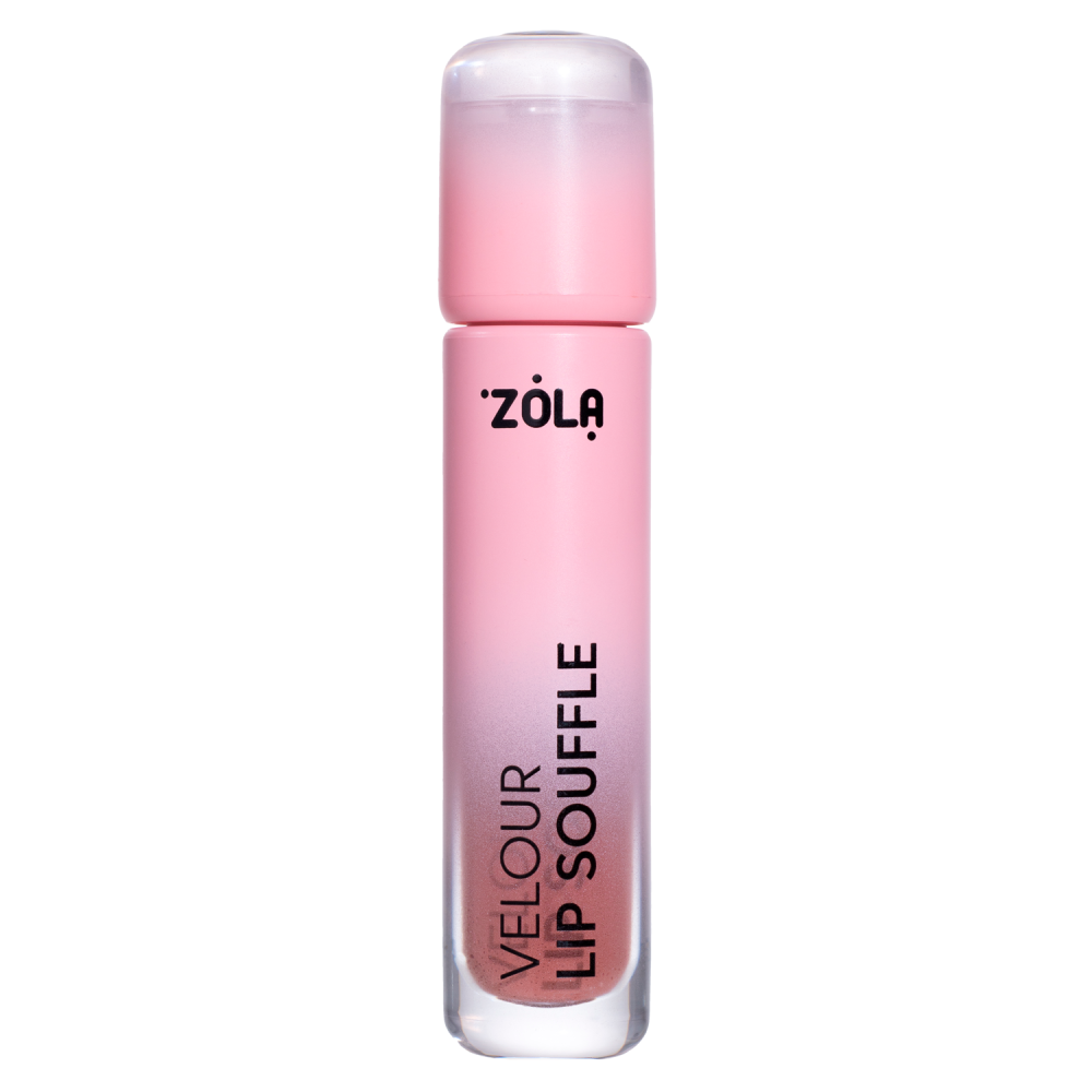 ZOLA Бархатная матовая помада VELOUR LIP SOUFFLE 02 ROSEWOOD
