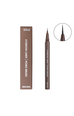 ZOLA Eyebrow Liner with mono brush Brown