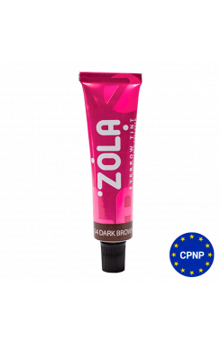 ZOLA Eyebrow Tint With Collagen 04 Dark Brown 15 ml.