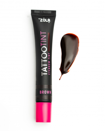 ZOLA Фарба для брів та вій TATTOO TINT Brown - 3