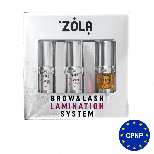 ZOLA Silver Набір для ламінування Brow&amp;Lash Lamination System - 1
