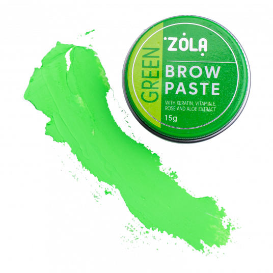 ZOLA Контурная паста для бровей (Зеленая) - 1