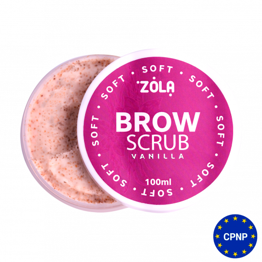 ZOLA Скраб для бровей Soft Ваниль 100 мл - 1