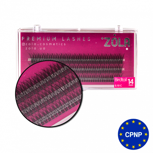 ZOLA Ресницы-пучки Birdtail 14 mm - 1