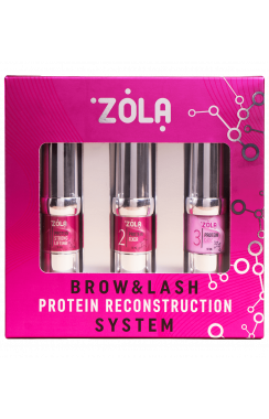 ZOLA Pink Набір для ламінування Brow&Lash Protein Reconstruction System ZOLA Pink Набір для ламінування Brow&Lash Protein Reconstruction System