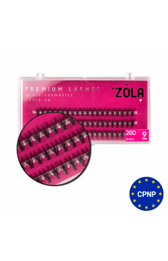 ZOLA Cluster lashes 20D 9 mm