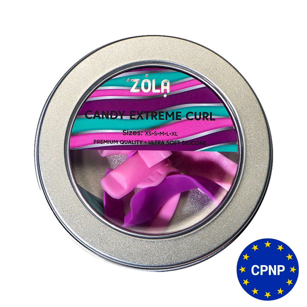 ZOLA Валики для ламинирования Candy Extreme Curl (XS, S, M, L, XL