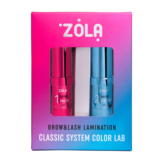ZOLA Color Lab Brow&amp;Lash Lamination Classic System Set - 1
