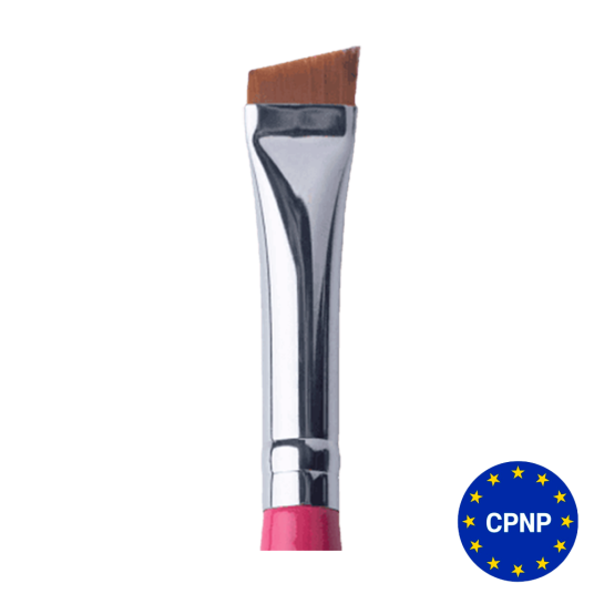ZOLA Wide beveled brush 02br Raspberry - 1 ZOLA Wide beveled brush 02br Raspberry - 1