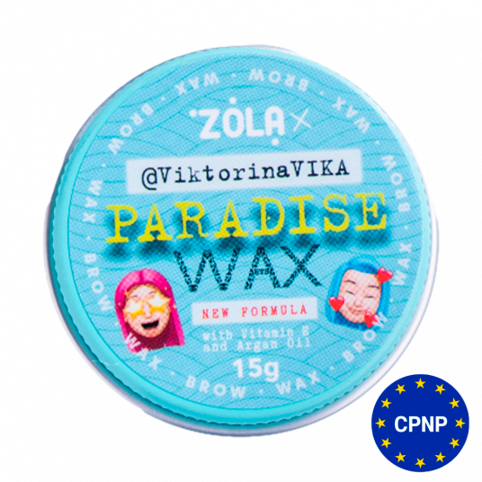 ZOLA Viktorina Vika Eyebrow Wax 15 g Paradise Wax with Vitamin E and Argan Oil - 1
