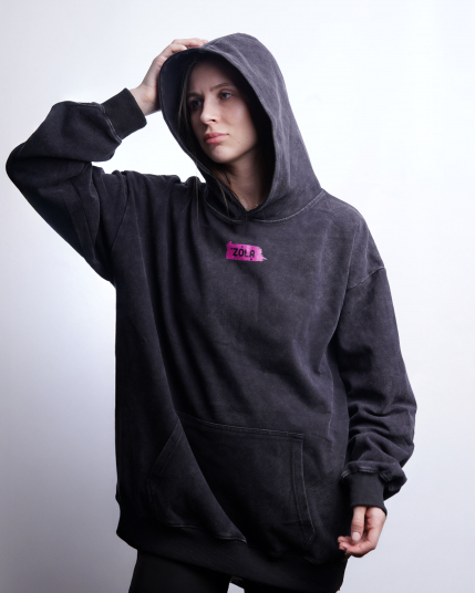 ZOLA Худі Beauty Is My Power Сіре L - 5