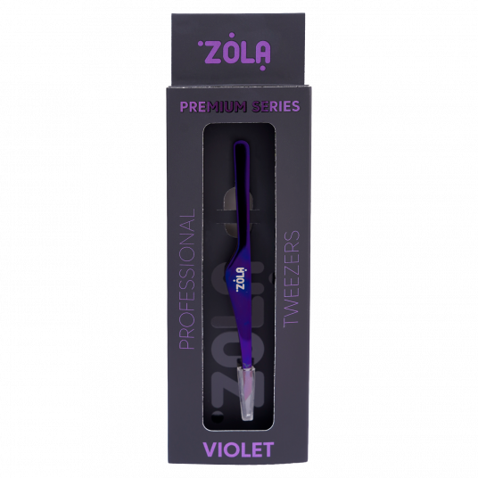 ZOLA Пінцет професійний преміум серія VIOLET - 2