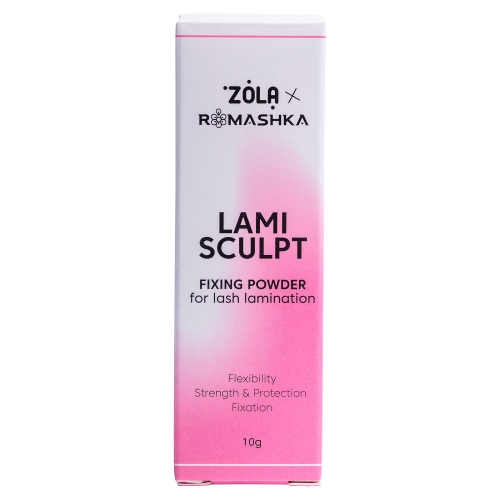 ZOLA x Romashka Фіксуюча пудра для ламінування вій LamiSculpt 10 г