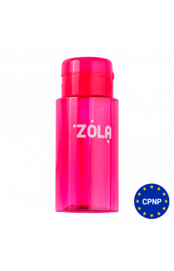 ZOLA Plastic liquid container with pump dispenser (Pink)