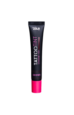 ZOLA Краска для бровей и ресниц TATTOO TINT Brown