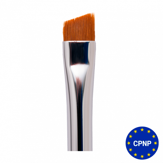 ZOLA Узкая скошенная кисть для профессионального оформления бровей 06 - 1