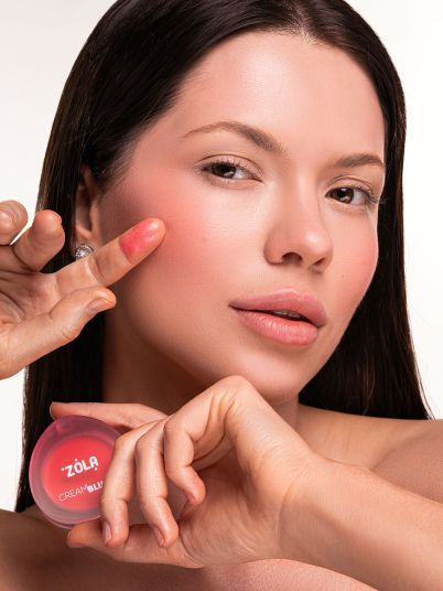 ZOLA Кремові рум'яна CREAM BLUSH CORAL POP - 6 ZOLA Кремові рум'яна CREAM BLUSH CORAL POP - 6