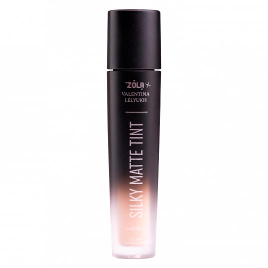 ZOLA x Valentina Lelyukh Жидкие тени для век Silky Matte Tint 01 Soft Beige - 2