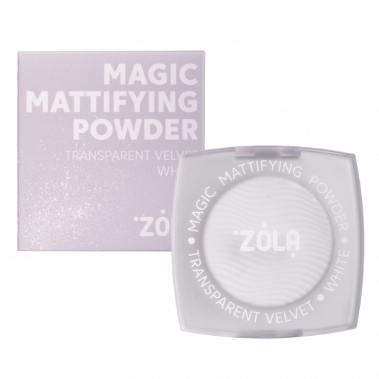 ZOLA Пудра Magic Mattifying Powder WHITE - 1