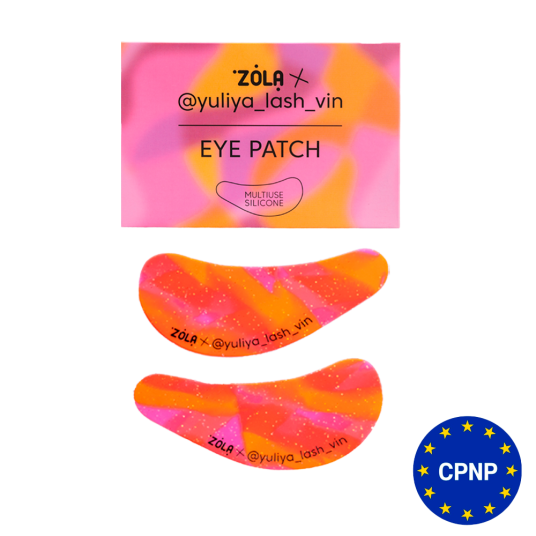 ZOLA x Yuliya Lash Vin Багатофункціональні силіконові патчі Рожево-помаранчеві - 1
