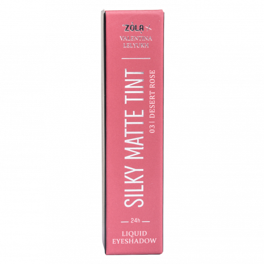ZOLA x Valentina Lelyukh Жидкие тени для век Silky Matte Tint 03 Desert Rose - 1