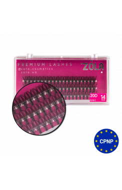 ZOLA Cluster lashes 20D 14 mm