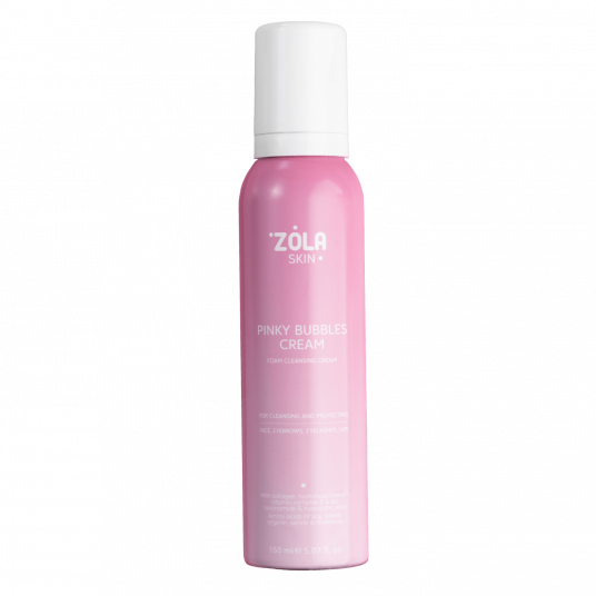 ZOLA SKIN Крем-пінка для вмивання Pinky Bubbles Cream - 1