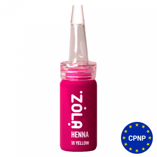 ZOLA Хна профессиональная для бровей (корректор) 10 г. (10 YELLOW) - 1