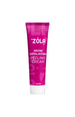 ZOLA Крем-скатка для бровей Brow exfoliating peeling cream 100 мл