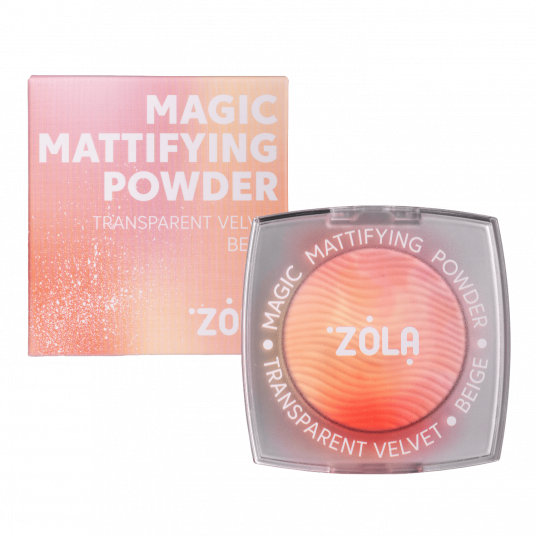 ZOLA Пудра Magic Mattifying Powder BEIGE - 1