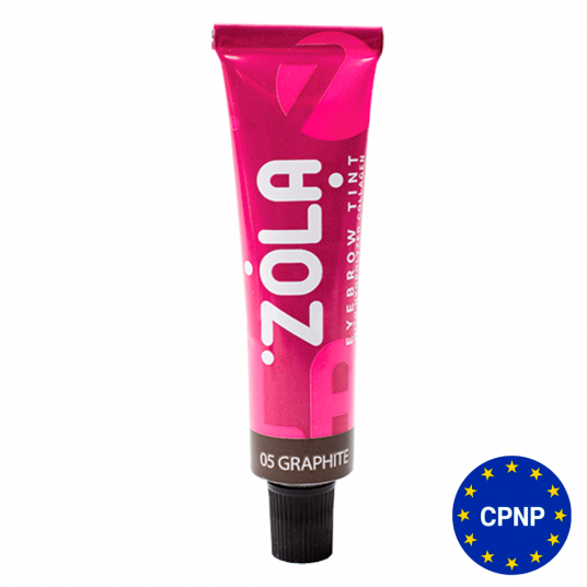 ZOLA Фарба для брів з колагеном Eyebrow Tint With Collagen 05 Graphite 15 мл. - 1