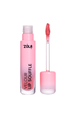 ZOLA Оксамитова матова помада VELOUR LIP SOUFFLE 01 ROSE DREAM