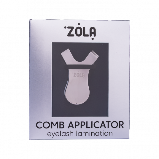 ZOLA Аппликатор-гребень металлический – Серебряный - 2