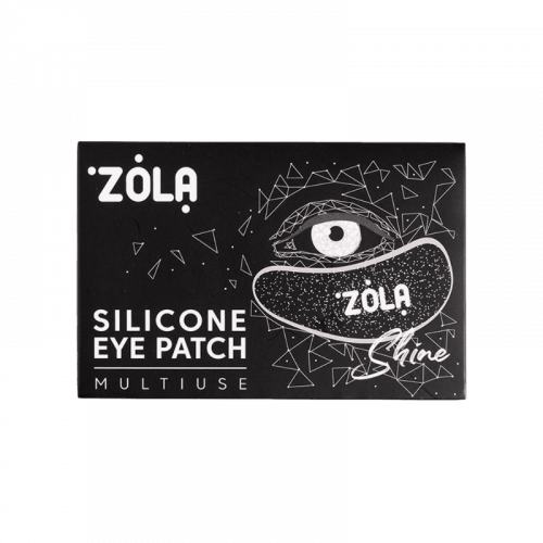 ZOLA Multiuse silicone patches for eyes (1 pair) (Black) - 2