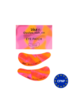 ZOLA x Yuliya Lash Vin Многофункциональные силиконовые патчи Розово-оранжевые