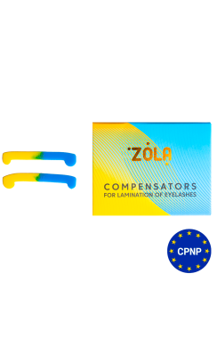 ZOLA Компенсаторы для ламинирования ресниц Compensators For Lamination Of Eyelashes (Желто-голубые)