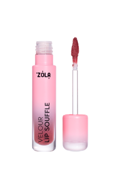 ZOLA Оксамитова матова помада VELOUR LIP SOUFFLE 05 COZY PINK