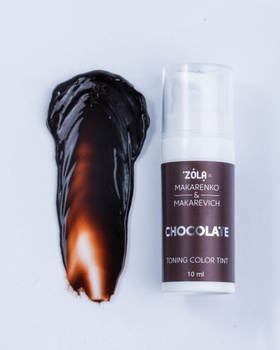 ZOLA x Makarenko x Makarevich Тонирующая краска Toning Color Tint Chocolate10 мл. - 4